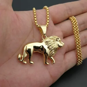 Lion Necklace Jewelry