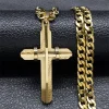 3D Cross Necklace