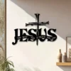Jesus Metal Wall Decor