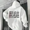 God Printed Hoodies