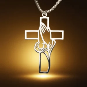Prayer Hands Cross